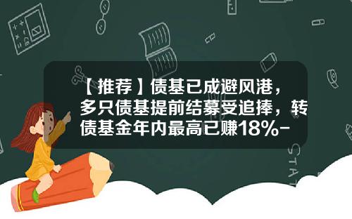 【推荐】债基已成避风港,多只债基提前结募受追捧,转债基金年内最高已赚18%-债券基金排名
