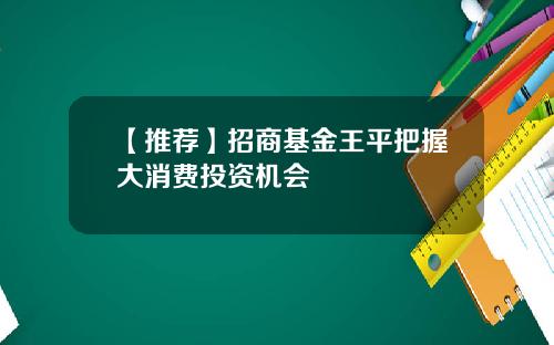 【推荐】招商基金王平把握大消费投资机会