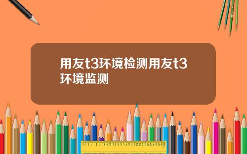 用友t3环境检测用友t3环境监测