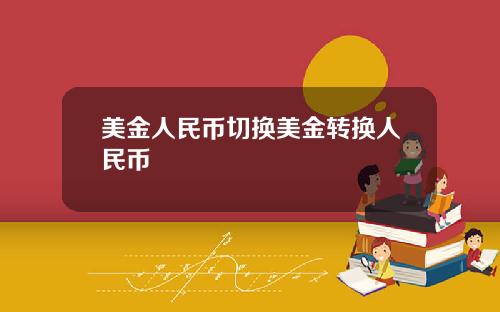 美金人民币切换美金转换人民币