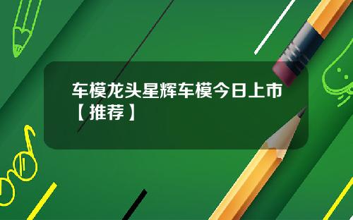 车模龙头星辉车模今日上市【推荐】